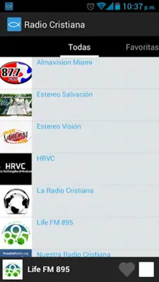 Christian Radio android App screenshot 1